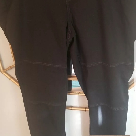 Diane Gilman Virtual Stretch Comfort Black Jean's NWT Sz 24WT - Picture 4 of 11